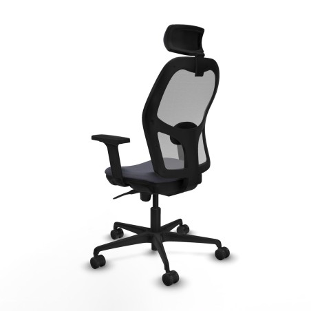 Chaise de Bureau avec Appui-tête Piqueras y Crespo 2D036N2 Gris fonc