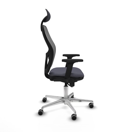 Bürostuhl mit Kopfstütze Piqueras y Crespo 2D086G1 Dunkelgrau