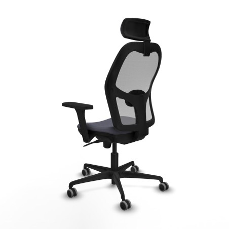 Sedia Ufficio con Poggiatesta Piqueras y Crespo 3D036G2 Grigio scuro