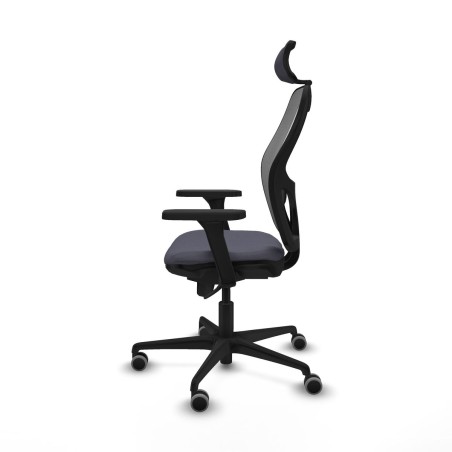 Sedia Ufficio con Poggiatesta Piqueras y Crespo 3D036G2 Grigio scuro