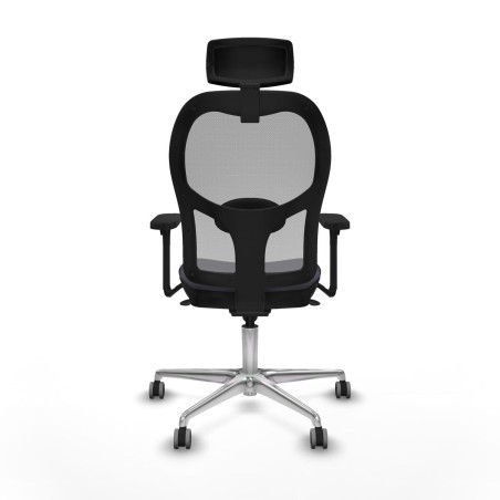 Chaise de Bureau avec Appui-tête Piqueras y Crespo 3D086G2 Gris fonc
