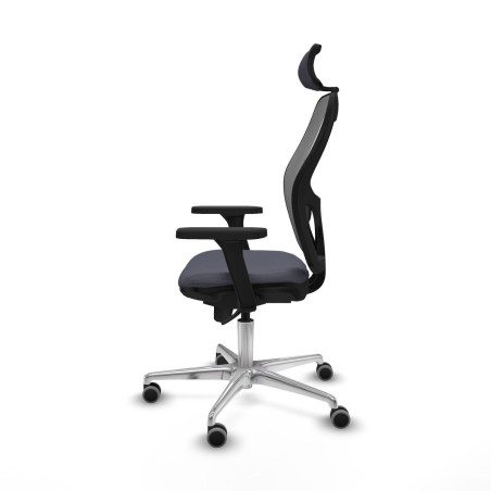 Chaise de Bureau avec Appui-tête Piqueras y Crespo 3D086G2 Gris fonc