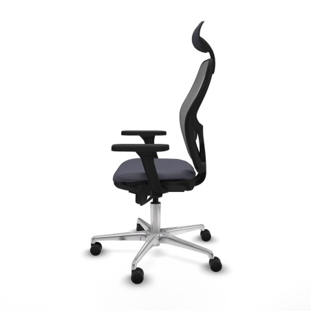 Sedia Ufficio con Poggiatesta Piqueras y Crespo 3D086N1 Grigio scuro