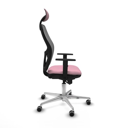 Sedia Ufficio con Poggiatesta Jorquera Piqueras y Crespo 1D086G1 Rosa