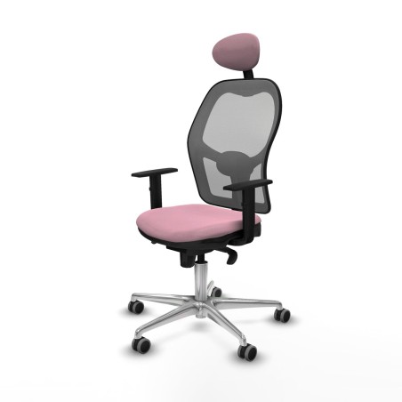 Sedia Ufficio con Poggiatesta Jorquera Piqueras y Crespo 1D086G1 Rosa