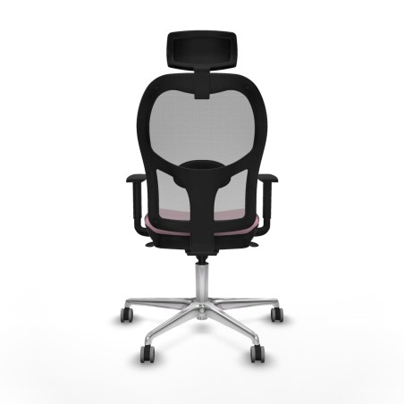 Bürostuhl mit Kopfstütze Piqueras y Crespo 1D086G2 Rosa