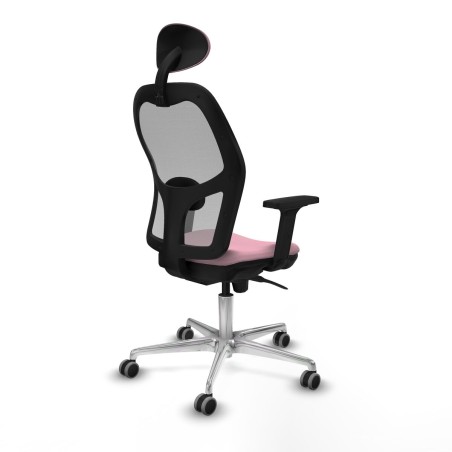 Bürostuhl mit Kopfstütze Piqueras y Crespo 2D086G1 Rosa
