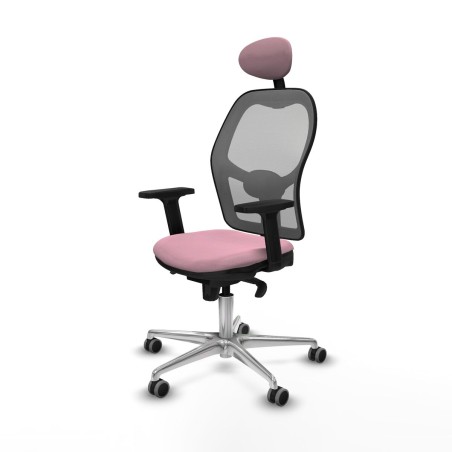 Bürostuhl mit Kopfstütze Piqueras y Crespo 2D086G1 Rosa