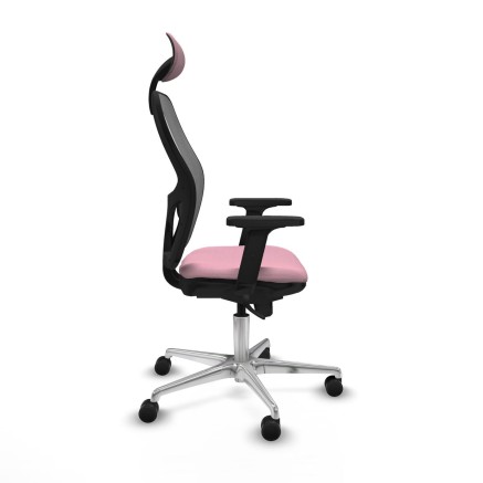 Bürostuhl mit Kopfstütze Piqueras y Crespo 2D086N1 Rosa 2