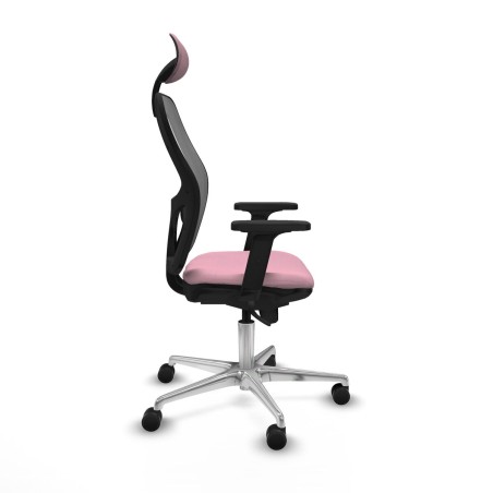 Bürostuhl mit Kopfstütze Piqueras y Crespo 2D086N1 Rosa