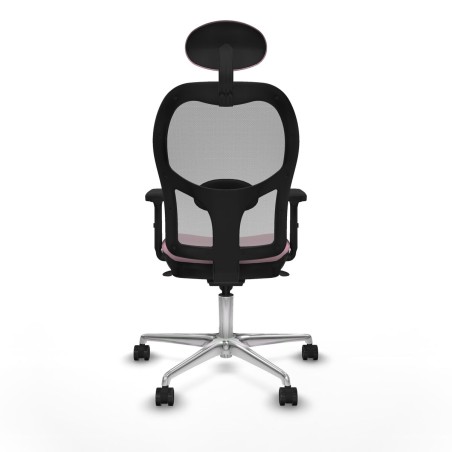 Bürostuhl mit Kopfstütze Piqueras y Crespo 2D086N1 Rosa
