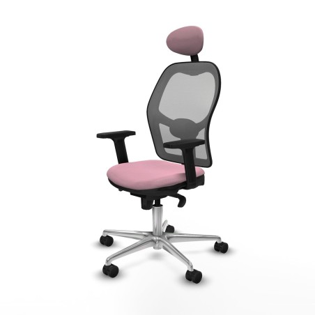 Bürostuhl mit Kopfstütze Piqueras y Crespo 2D086N1 Rosa