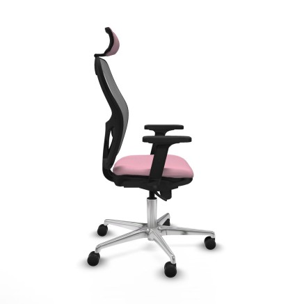 Bürostuhl mit Kopfstütze Piqueras y Crespo 2D086N2 Rosa 2