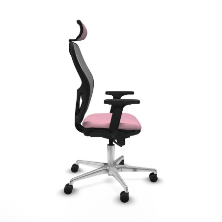 Bürostuhl mit Kopfstütze Piqueras y Crespo 2D086N2 Rosa