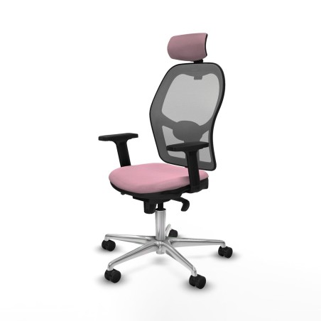 Bürostuhl mit Kopfstütze Piqueras y Crespo 2D086N2 Rosa