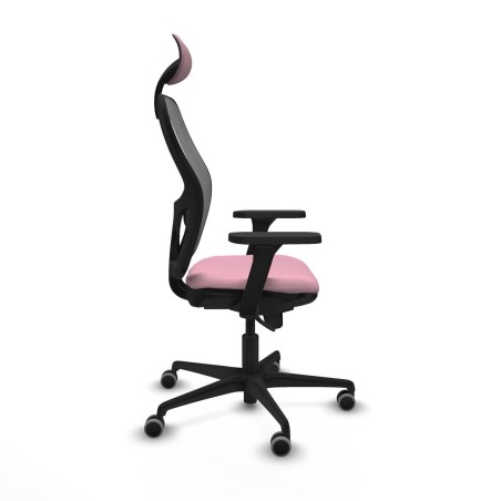 Office Chair with Headrest Piqueras y Crespo 3D036G1 Pink