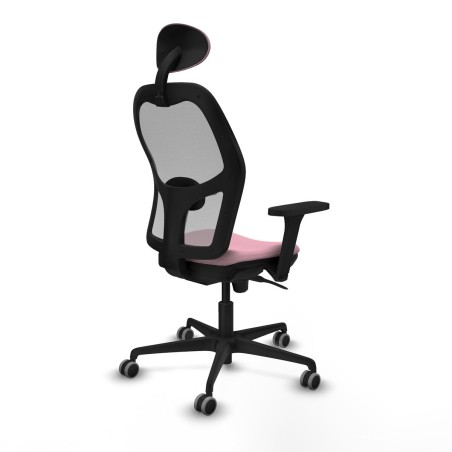 Office Chair with Headrest Piqueras y Crespo 3D036G1 Pink