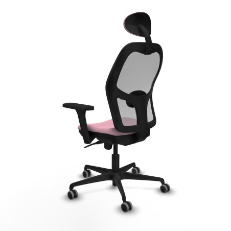 Office Chair with Headrest Piqueras y Crespo 3D036G1 Pink
