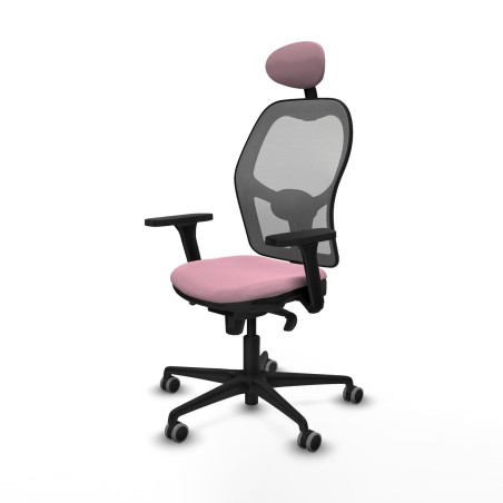Bürostuhl mit Kopfstütze Piqueras y Crespo 3D036G1 Rosa