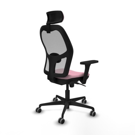 Office Chair with Headrest Piqueras y Crespo 3D036G2 Pink