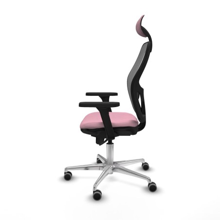 Office Chair with Headrest Piqueras y Crespo 3D086G1 Pink