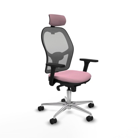 Bürostuhl mit Kopfstütze Piqueras y Crespo 3D086N2 Rosa