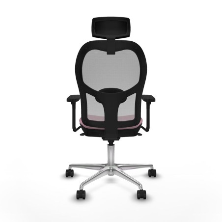 Bürostuhl mit Kopfstütze Piqueras y Crespo 3D086N2 Rosa