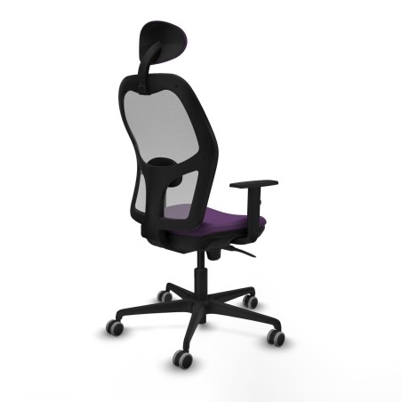 Sedia Ufficio con Poggiatesta Jorquera Piqueras y Crespo 1D036G1 Viola