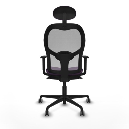 Sedia Ufficio con Poggiatesta Jorquera Piqueras y Crespo 1D036G1 Viola