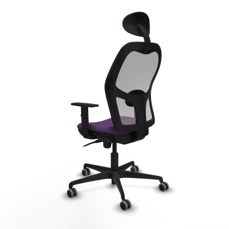 Sedia Ufficio con Poggiatesta Jorquera Piqueras y Crespo 1D036G1 Viola