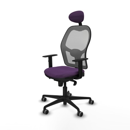 Sedia Ufficio con Poggiatesta Jorquera Piqueras y Crespo 1D036G1 Viola