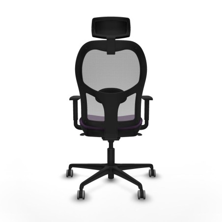 Chaise de Bureau avec Appui-tête Piqueras y Crespo 1D036G2 Violet