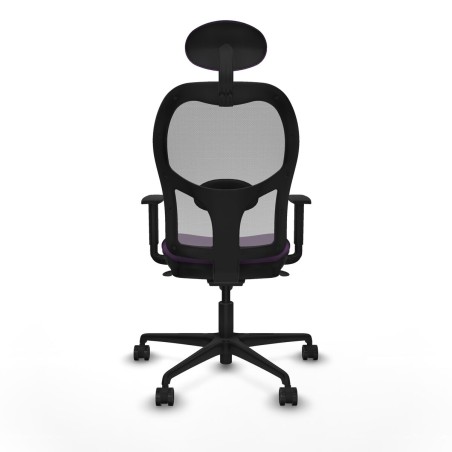 Office Chair with Headrest Jorquera Piqueras y Crespo 1D036N1 Purple