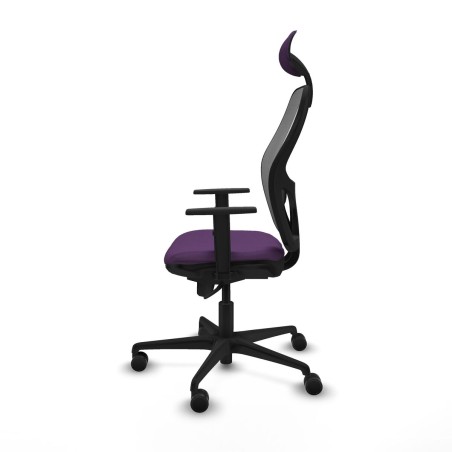 Office Chair with Headrest Jorquera Piqueras y Crespo 1D036N1 Purple