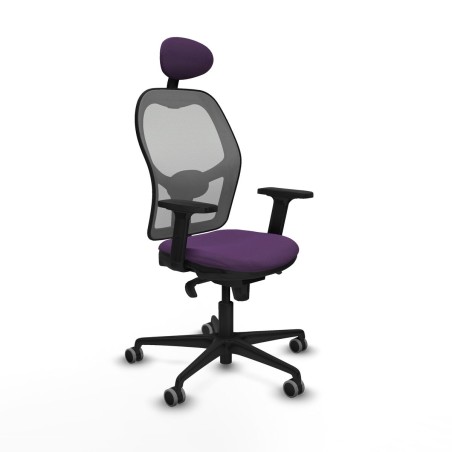 Sedia Ufficio con Poggiatesta Piqueras y Crespo 2D036G1 Viola