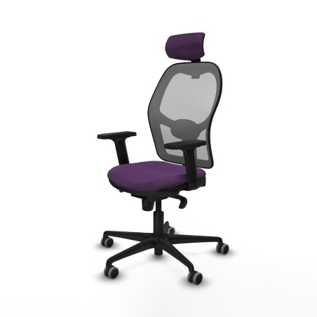 Bürostuhl mit Kopfstütze Piqueras y Crespo 2D036G2 Lila