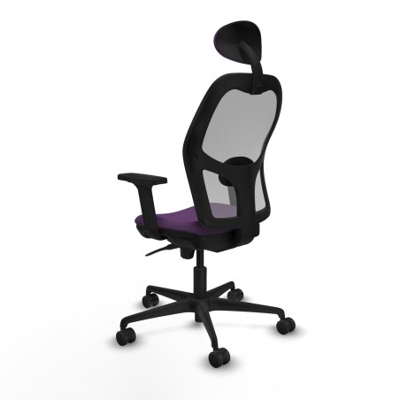 Chaise de Bureau avec Appui-tête Piqueras y Crespo 2D036N1 Violet