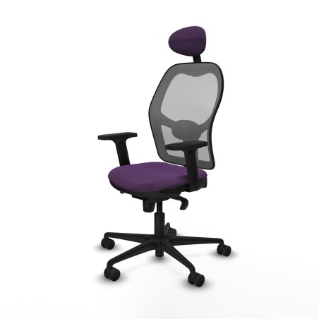 Chaise de Bureau avec Appui-tête Piqueras y Crespo 2D036N1 Violet