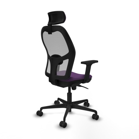 Sedia Ufficio con Poggiatesta Piqueras y Crespo 2D036N2 Viola
