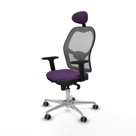 Office Chair with Headrest Piqueras y Crespo 2D086G1 Purple