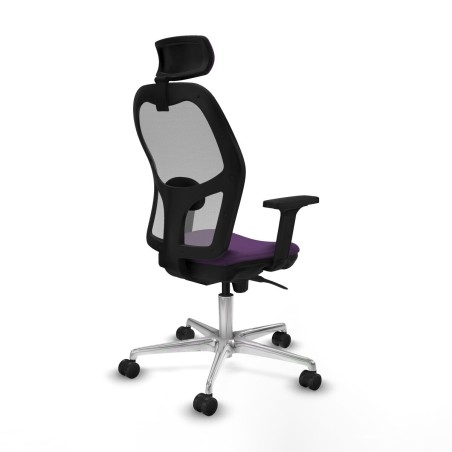 Chaise de Bureau avec Appui-tête Piqueras y Crespo 2D086N2 Violet
