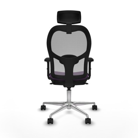 Chaise de Bureau avec Appui-tête Piqueras y Crespo 2D086N2 Violet