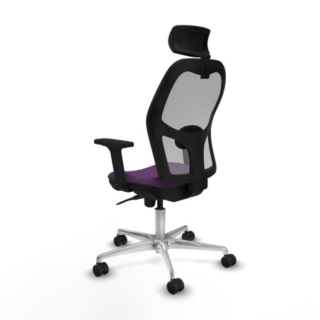 Chaise de Bureau avec Appui-tête Piqueras y Crespo 2D086N2 Violet