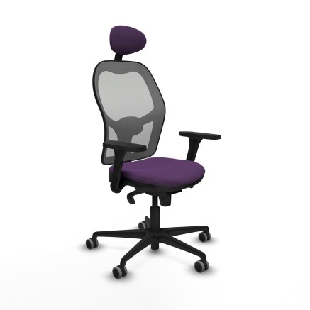 Bürostuhl mit Kopfstütze Piqueras y Crespo 3D036G1 Lila