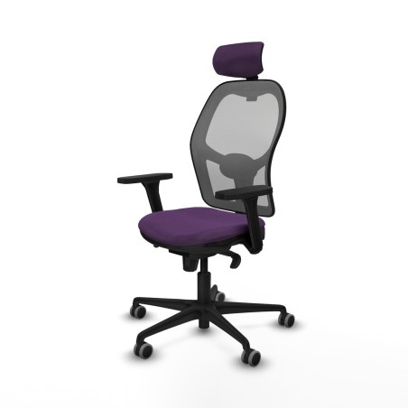 Bürostuhl mit Kopfstütze Piqueras y Crespo 3D036G2 Lila