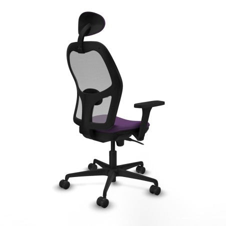 Chaise de Bureau avec Appui-tête Piqueras y Crespo 3D036N1 Violet