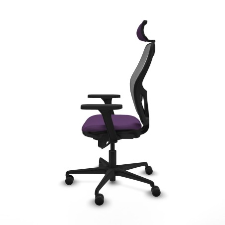 Sedia Ufficio con Poggiatesta Piqueras y Crespo 3D036N2 Viola