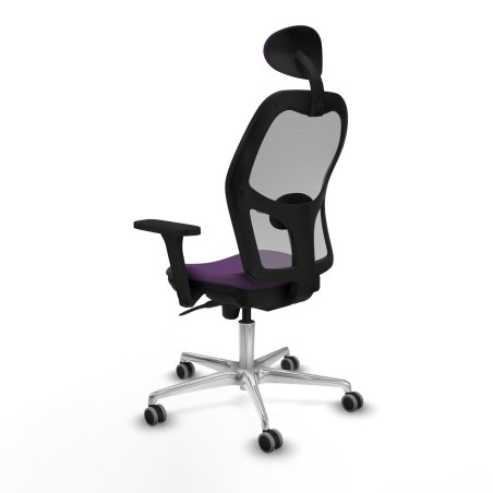 Office Chair with Headrest Piqueras y Crespo 3D086G1 Purple