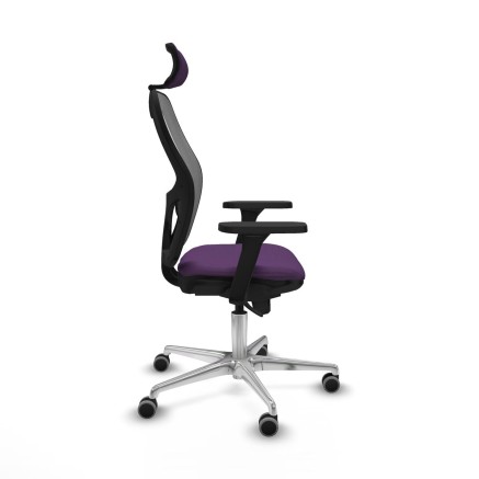 Bürostuhl mit Kopfstütze Piqueras y Crespo 3D086G2 Lila 2