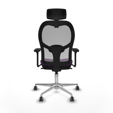 Chaise de Bureau avec Appui-tête Piqueras y Crespo 3D086G2 Violet